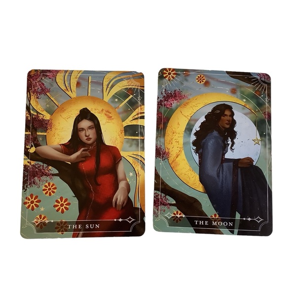 Lot Girls of Paper and Fire Storage Album Bookmark Ceramic Mug Tarot Cards New - Picture 7 of 16